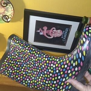 Color BLAST BOOT  POLKA DOT ACCENTS Sz 9/